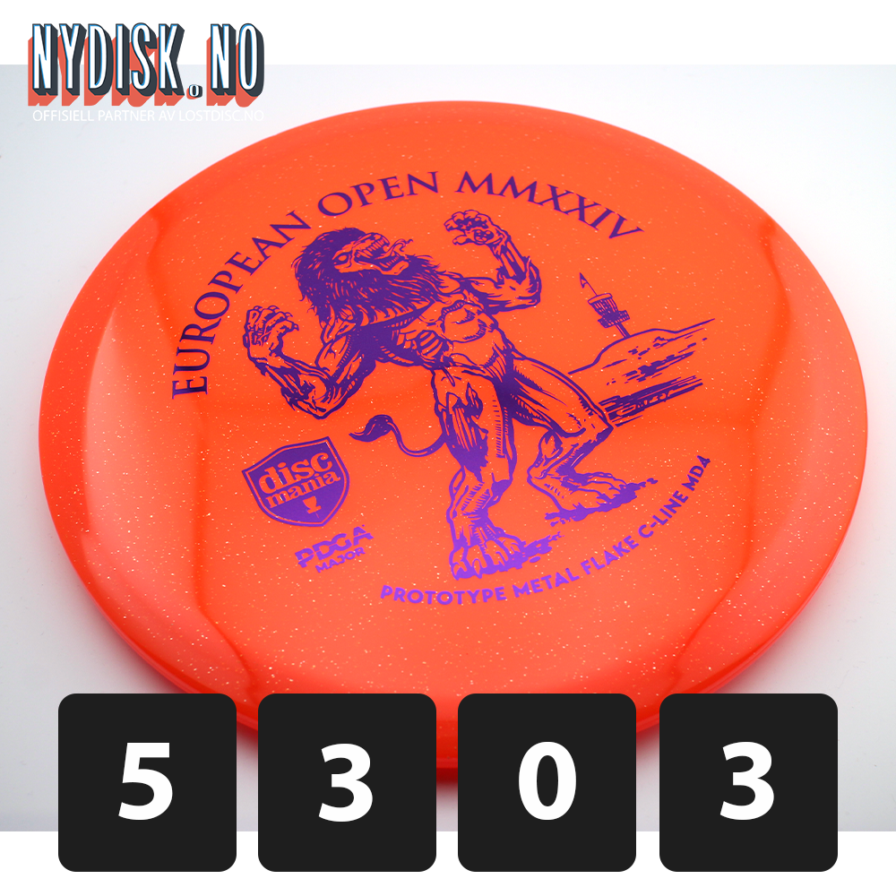 Discmania C-Line Metalflake MD4 - European Open 2024