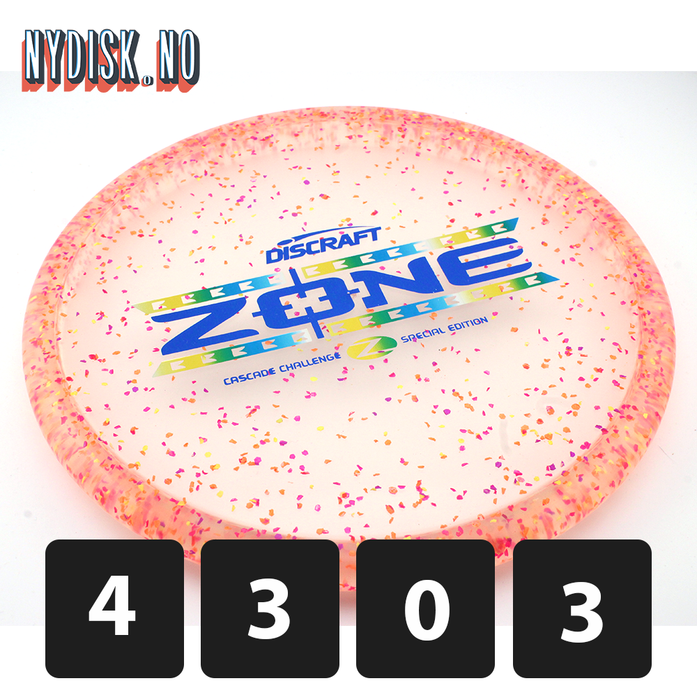 Discraft Z Confetti Cascade Challenge Zone - Ledgestone