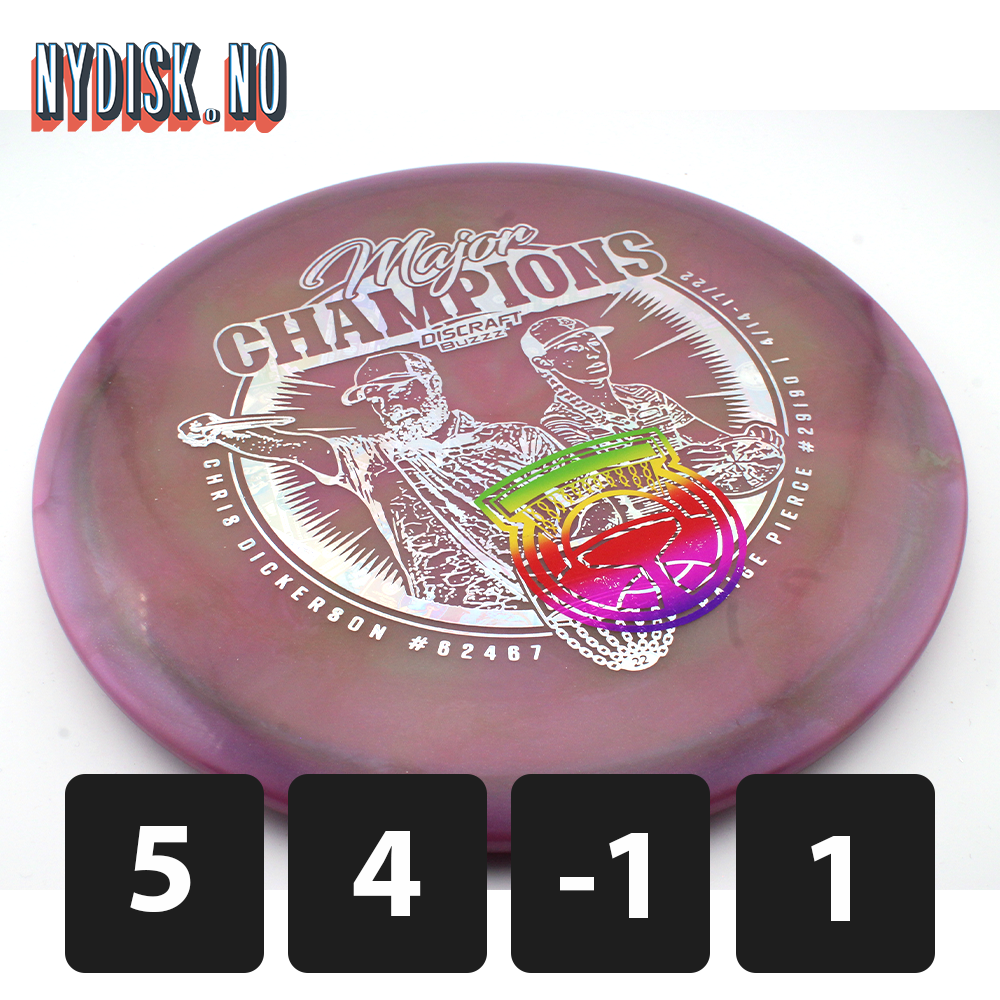 Discraft Z Swirl Champions Cup Buzzz - Overstamped Ledgestone