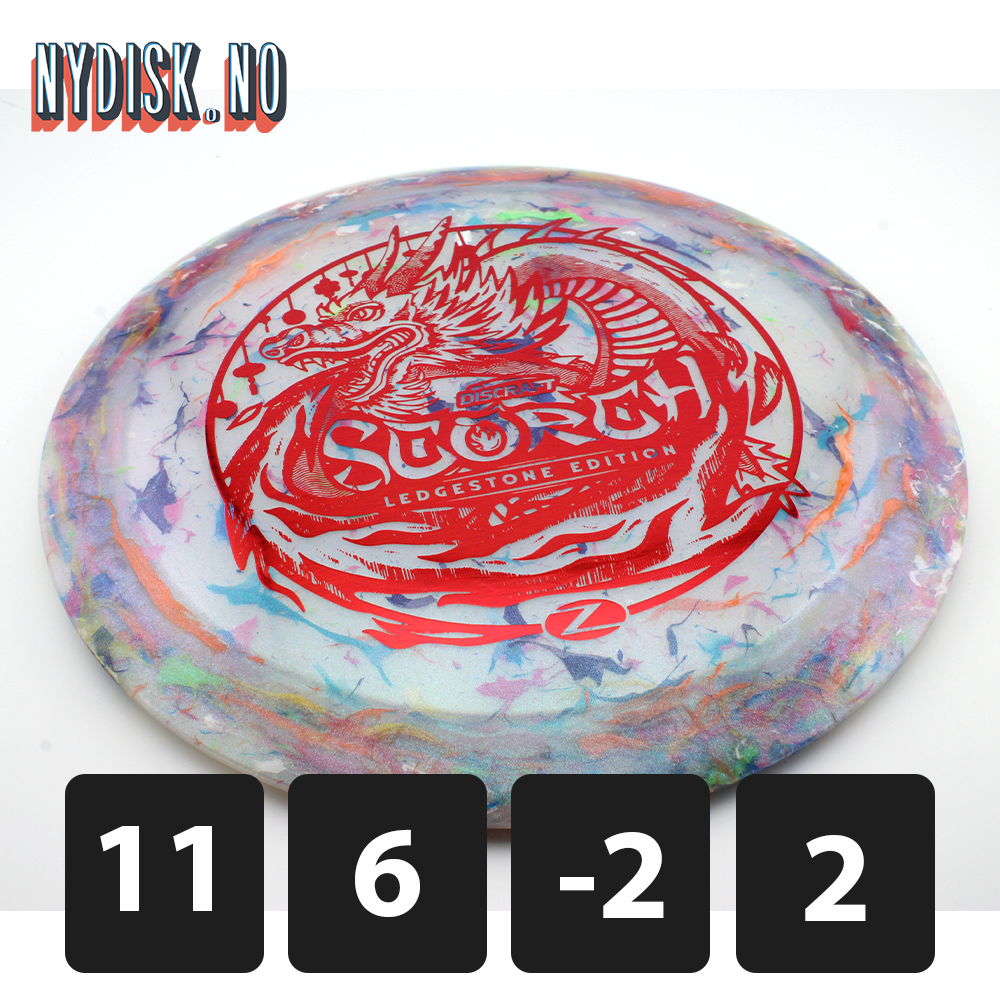 Discraft Colorshift Jawbreaker Z FLX Scorch - Ledgestone