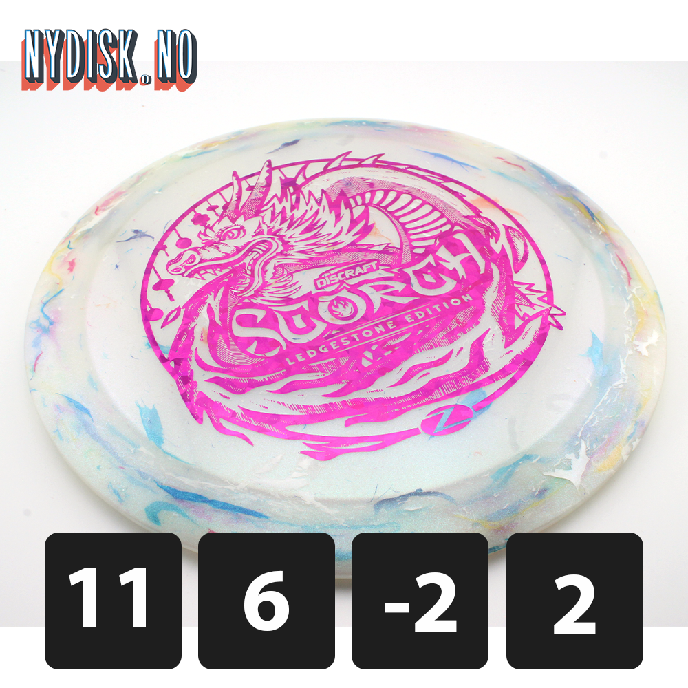 Discraft Colorshift Jawbreaker Z FLX Scorch - Ledgestone