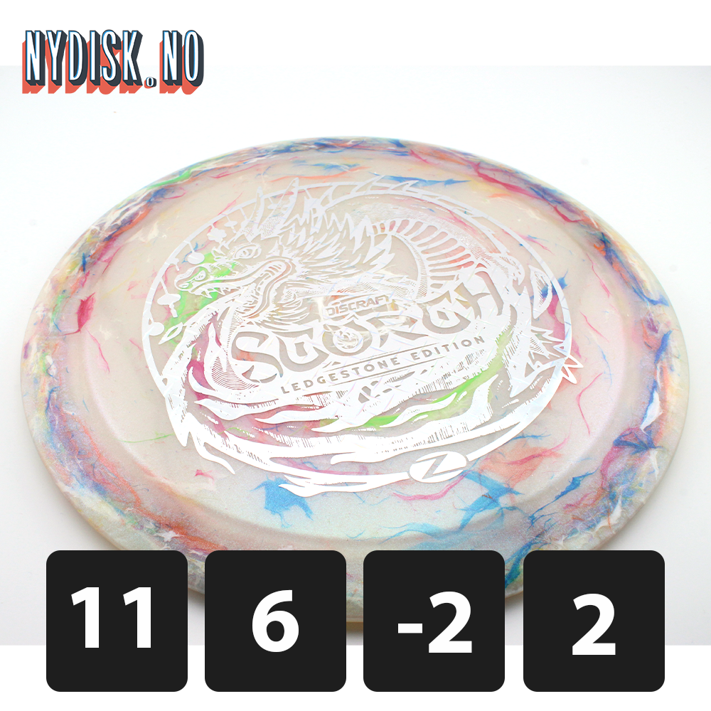 Discraft Colorshift Jawbreaker Z FLX Scorch - Ledgestone
