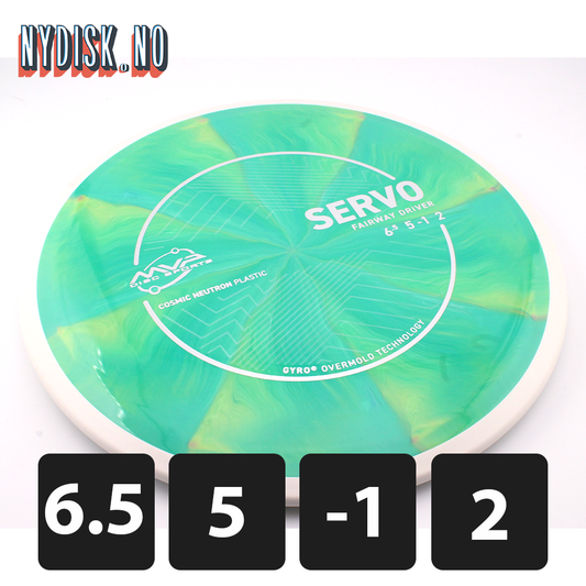 MVP Cosmic Neutron Servo - White Rim