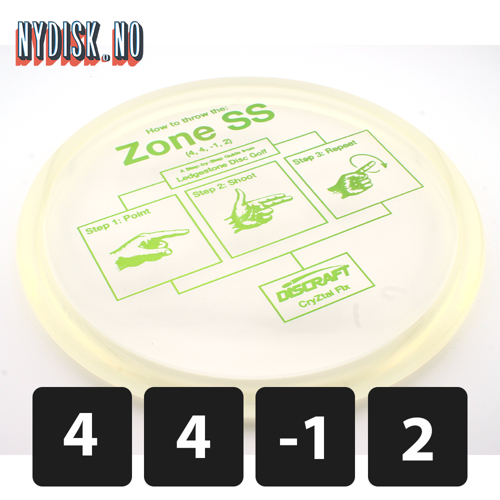 Discraft CryZtal FLX Zone SS - Ledgestone