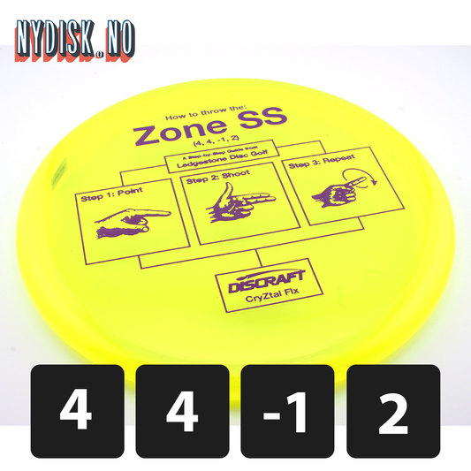 Discraft CryZtal FLX Zone SS - Ledgestone
