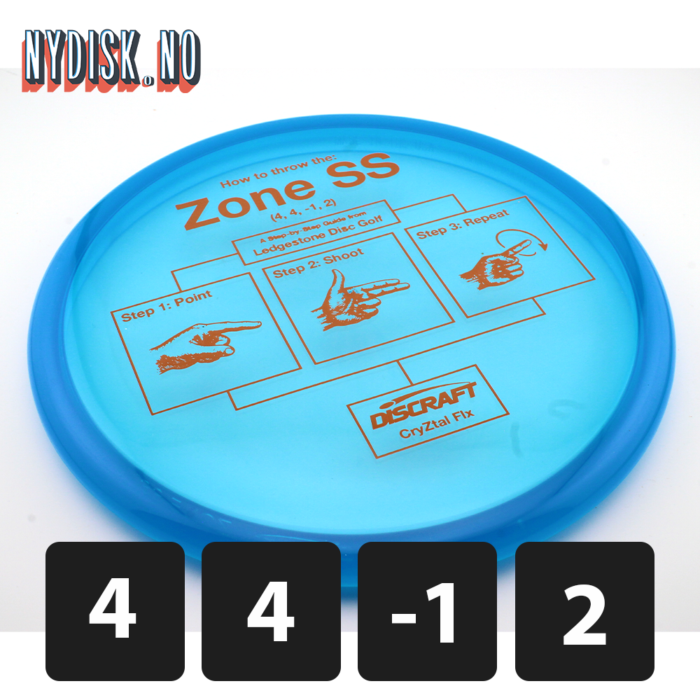 Discraft CryZtal FLX Zone SS - Ledgestone