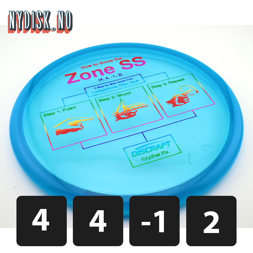 Discraft CryZtal FLX Zone SS - Ledgestone