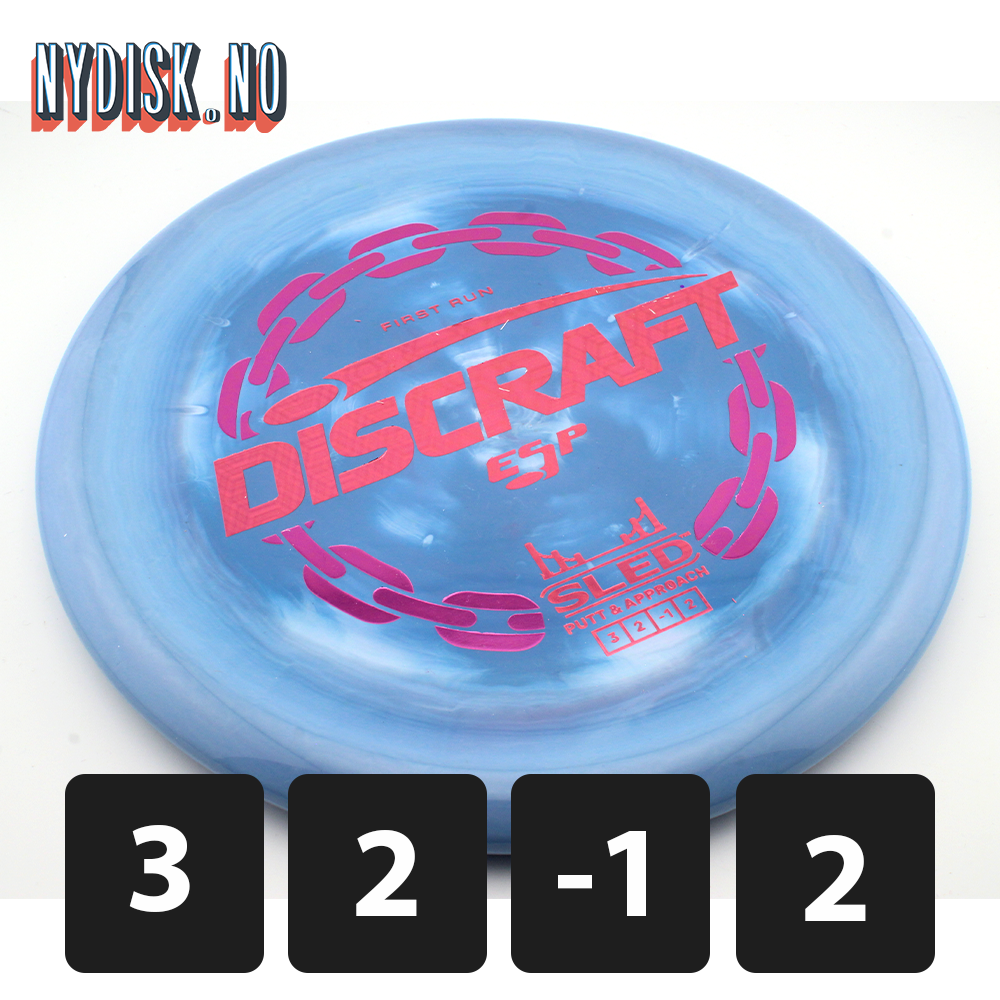 Discraft ESP Sled - First Run