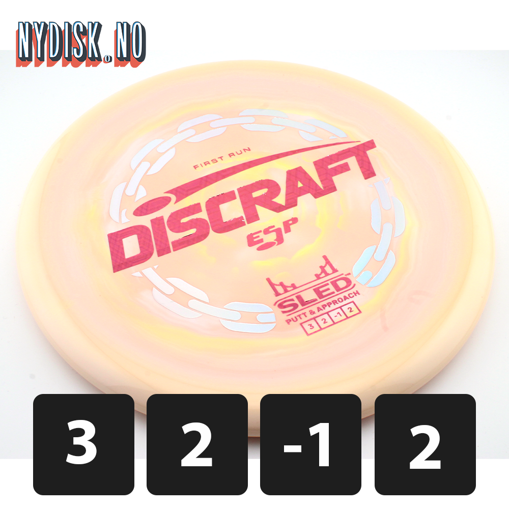 Discraft ESP Sled - First Run