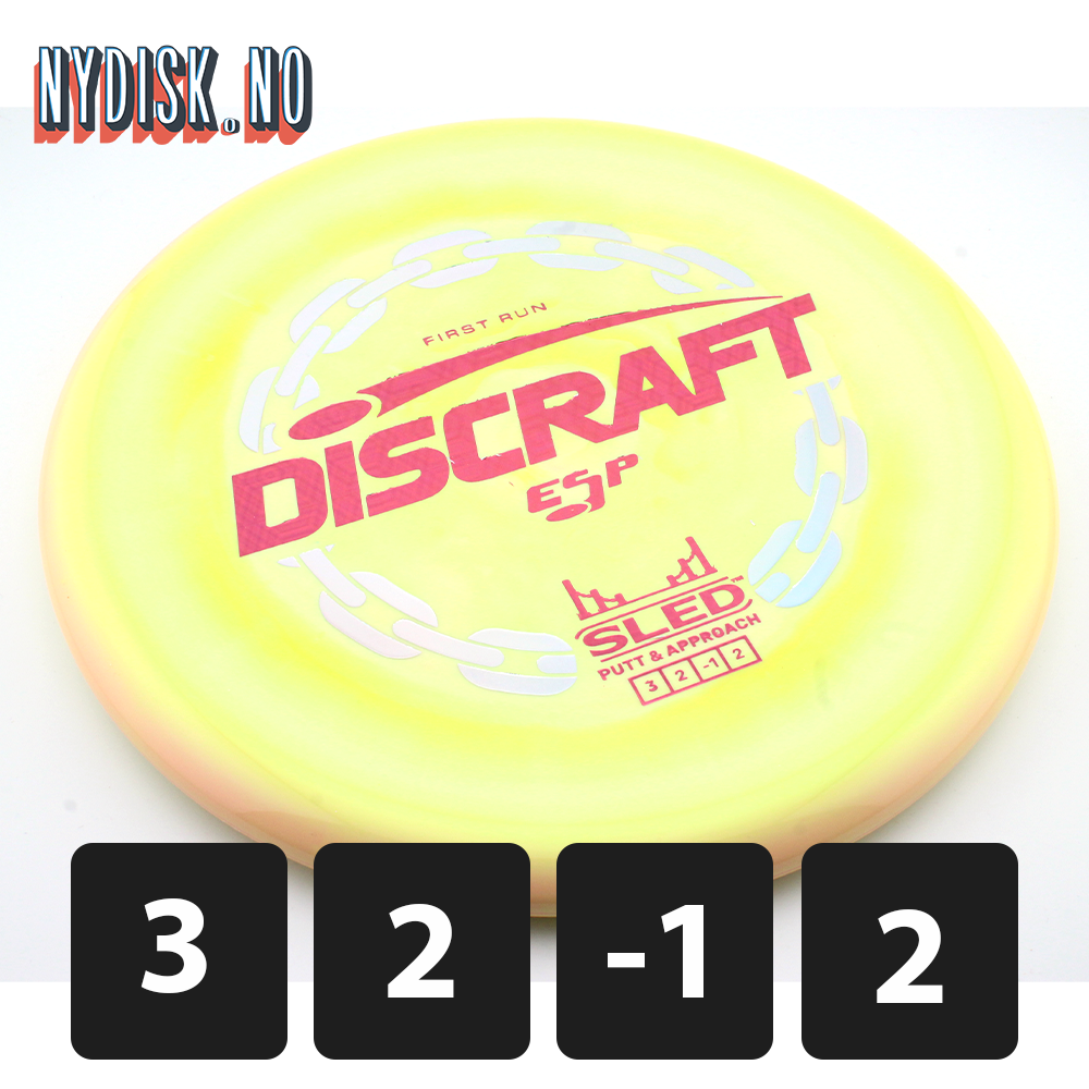Discraft ESP Sled - First Run