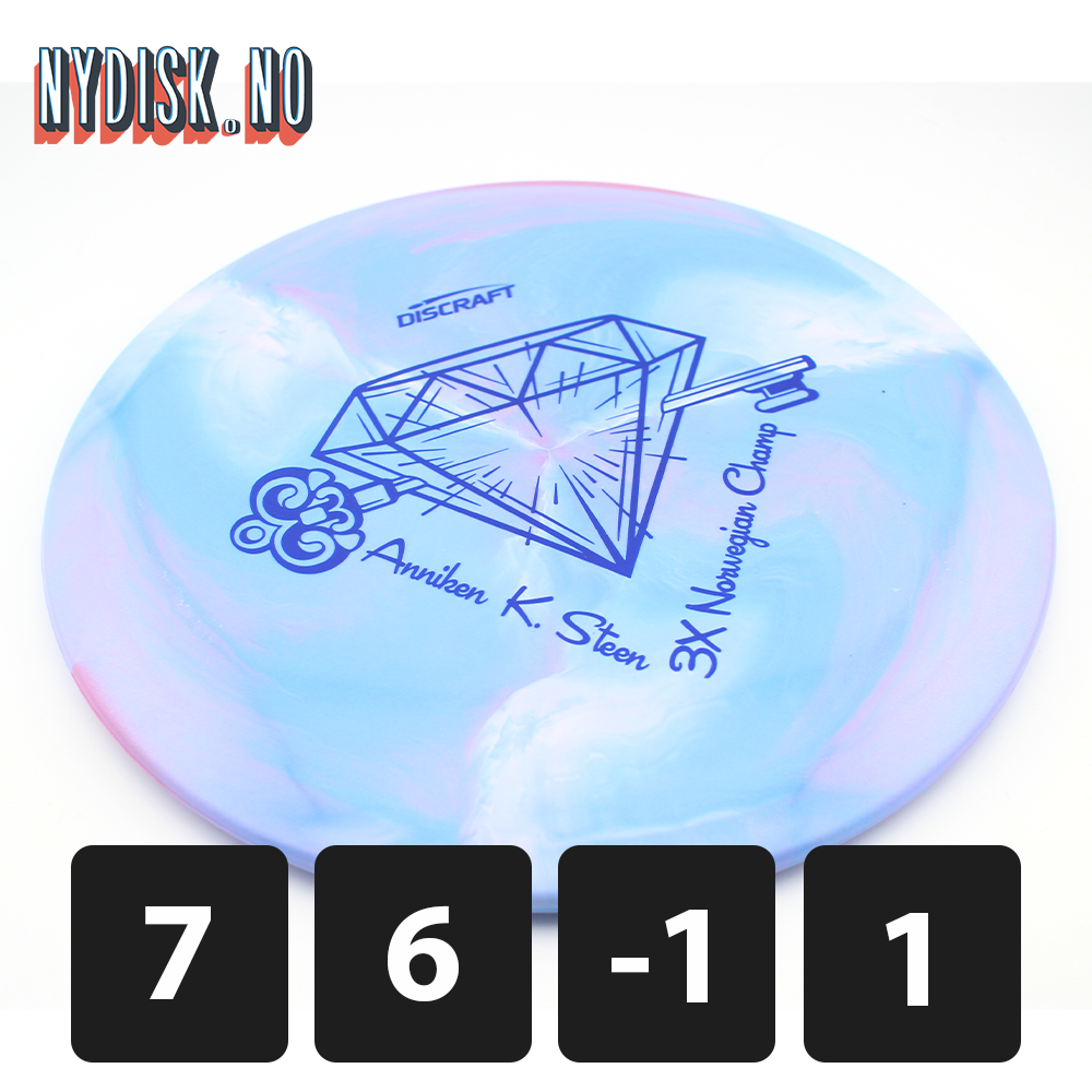 Discraft ESP Swirl Colorshift Cicada Anniken K. Steen