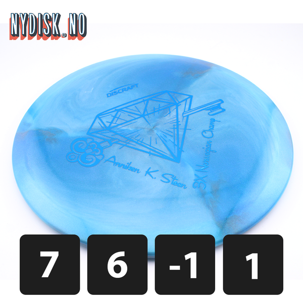 Discraft ESP Swirl Colorshift Cicada Anniken K. Steen