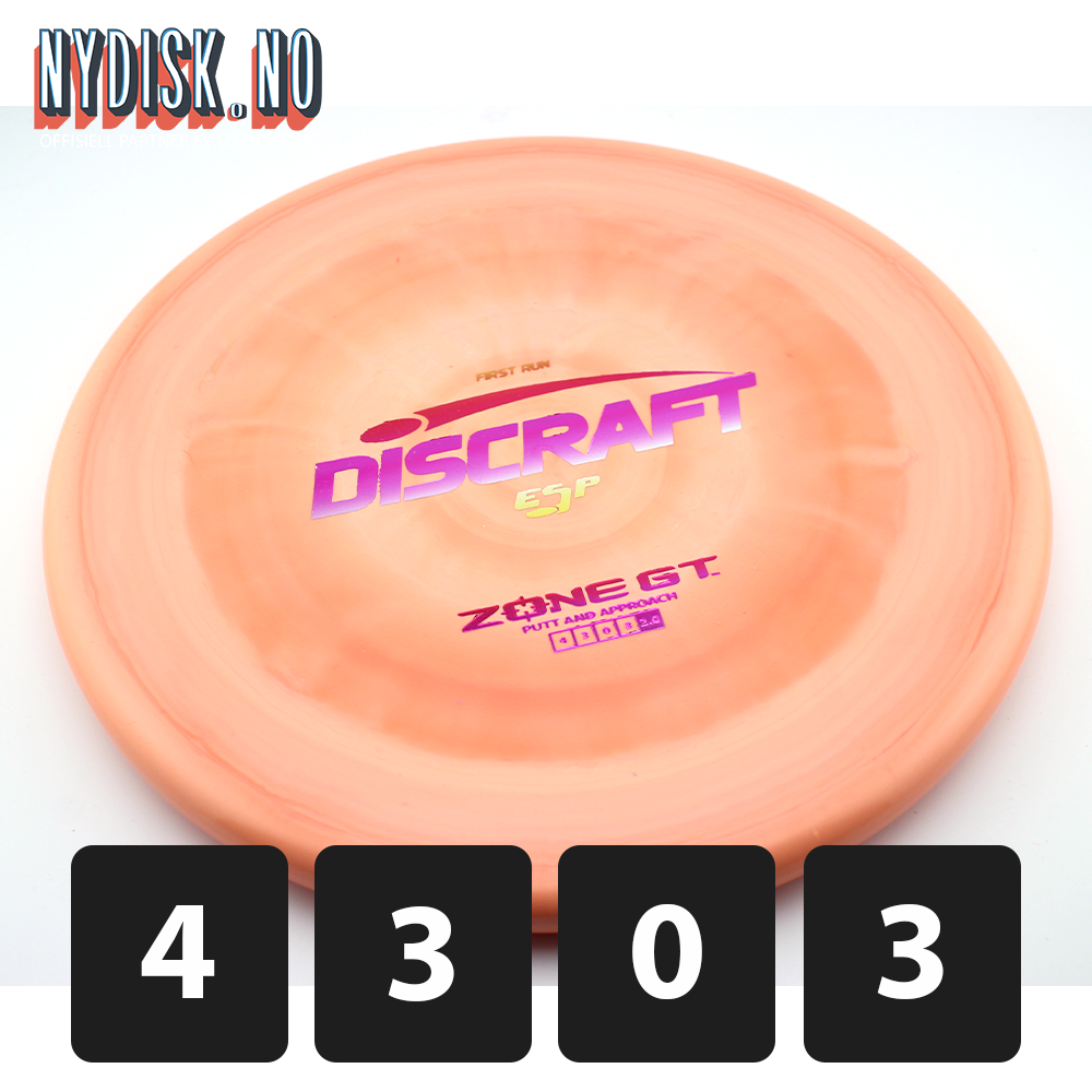 Discraft Zone GT - First Run