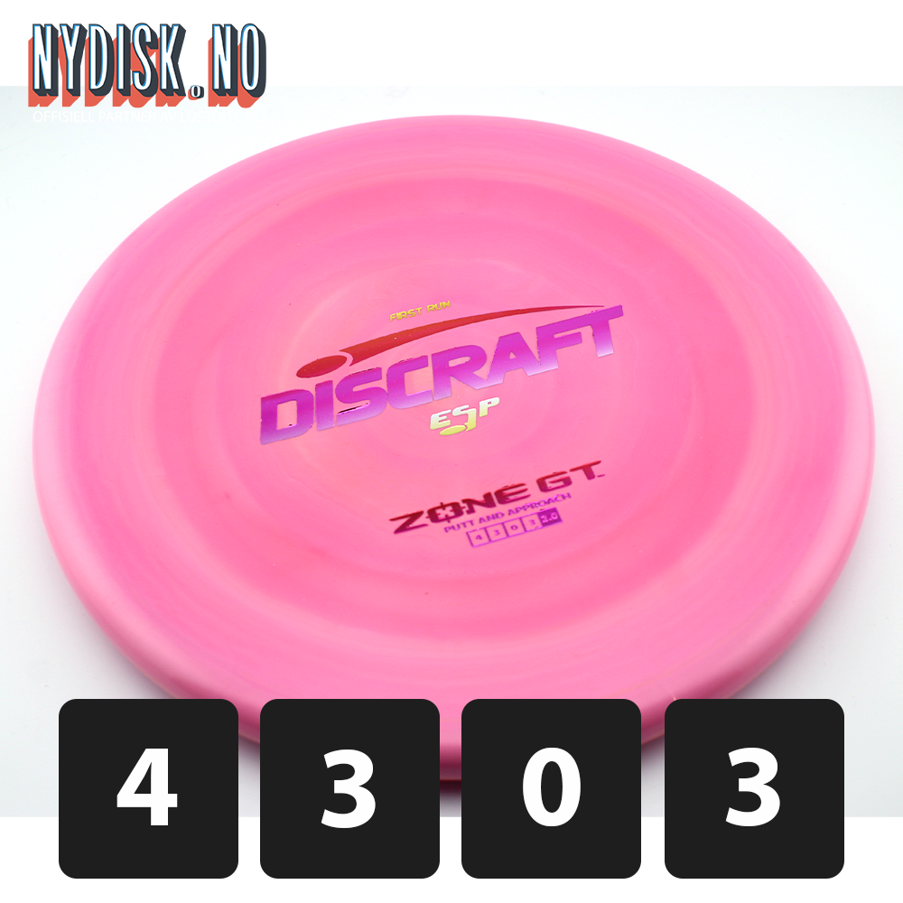 Discraft Zone GT - First Run