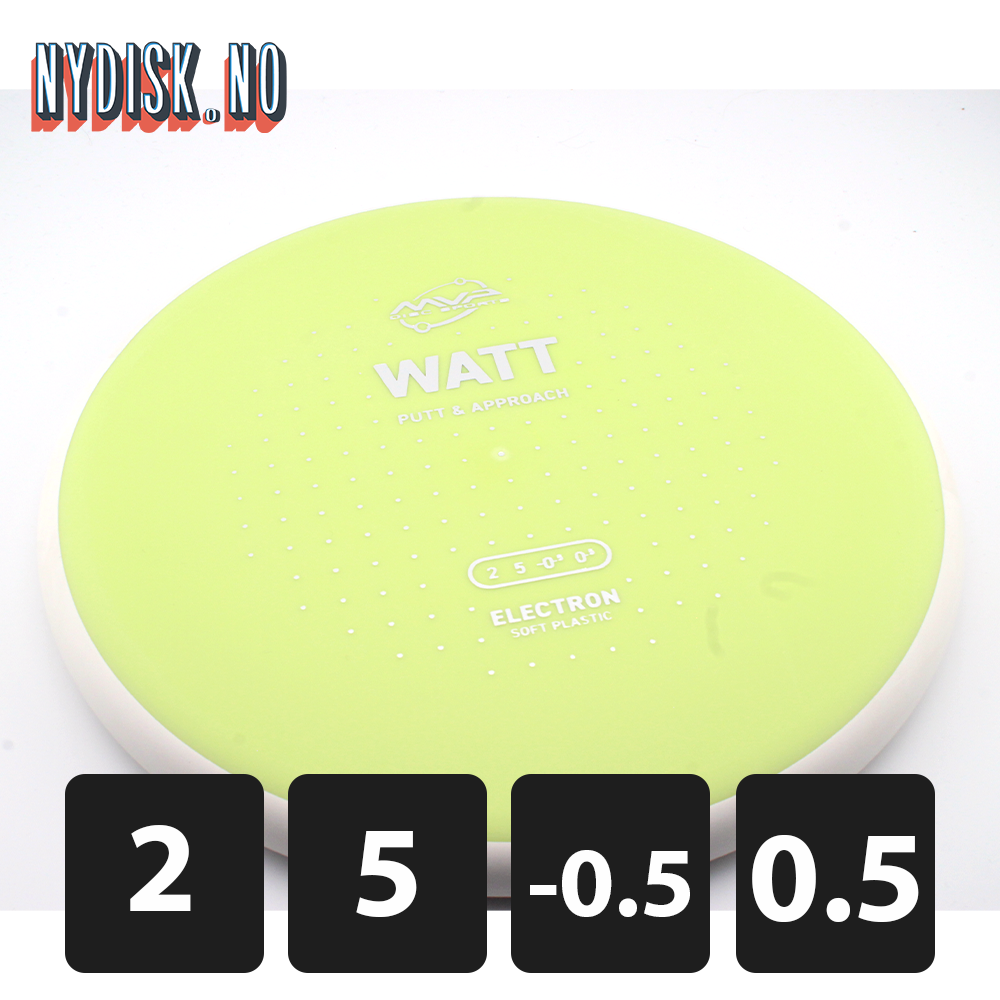 MVP Electron Soft Watt - White Rim