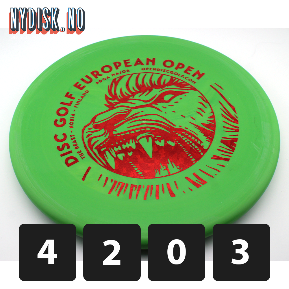 Discmania Extra Soft Exo Vapor Tactic (European Open)