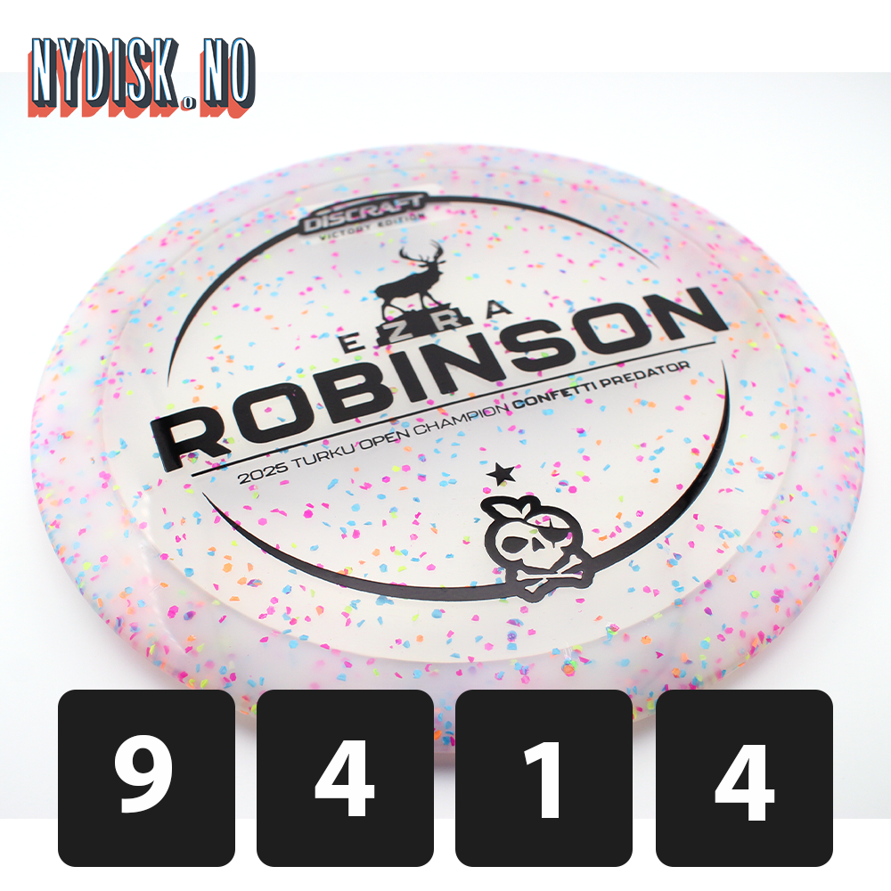 Discraft Ezra Robinson Confetti Predator 2025