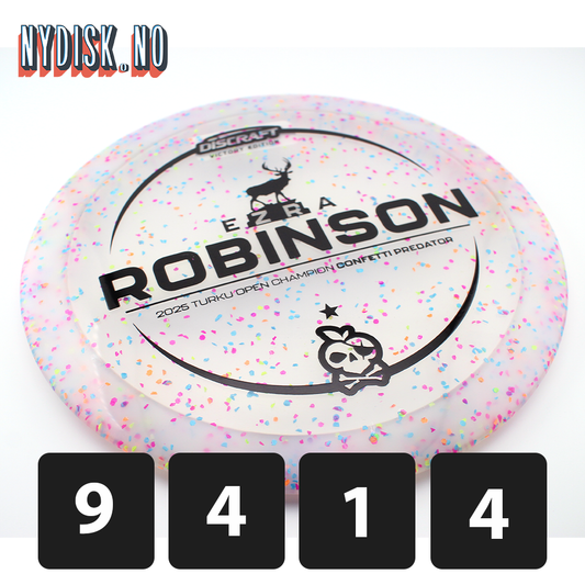 Discraft Ezra Robinson Confetti Predator 2025