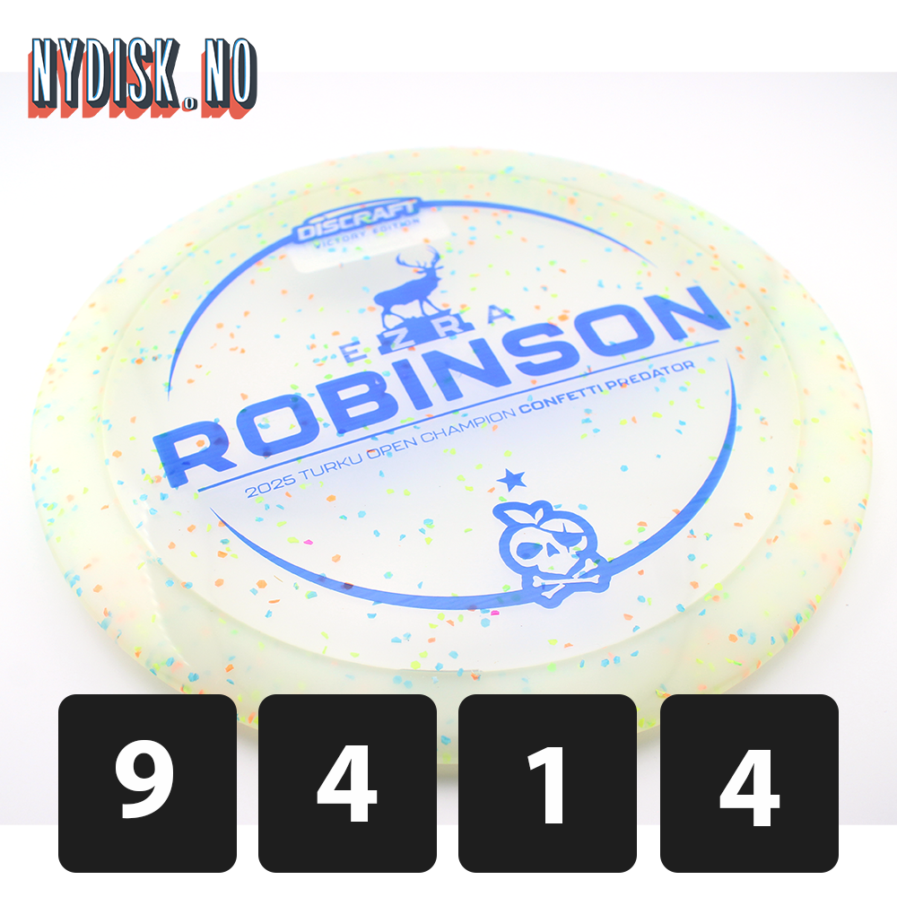 Discraft Ezra Robinson Confetti Predator 2025