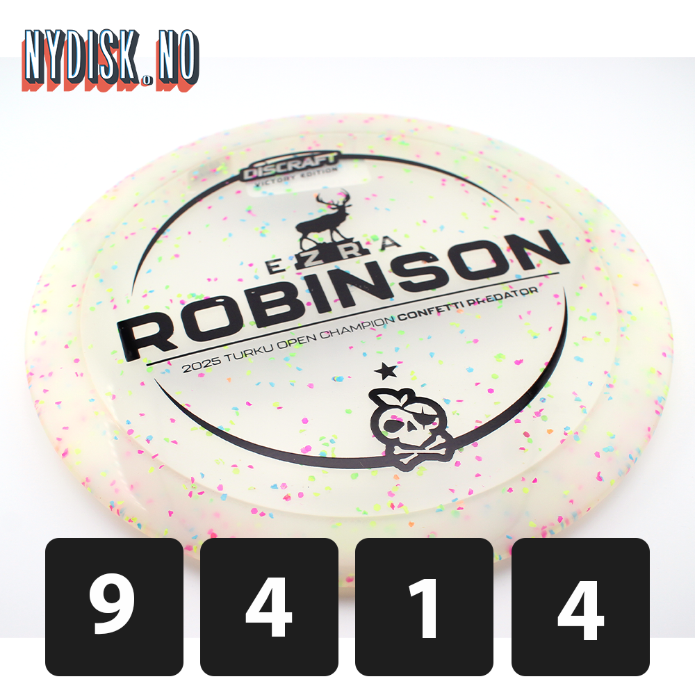 Discraft Ezra Robinson Confetti Predator 2025
