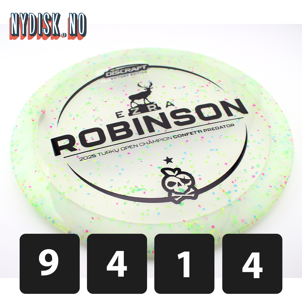 Discraft Ezra Robinson Confetti Predator 2025