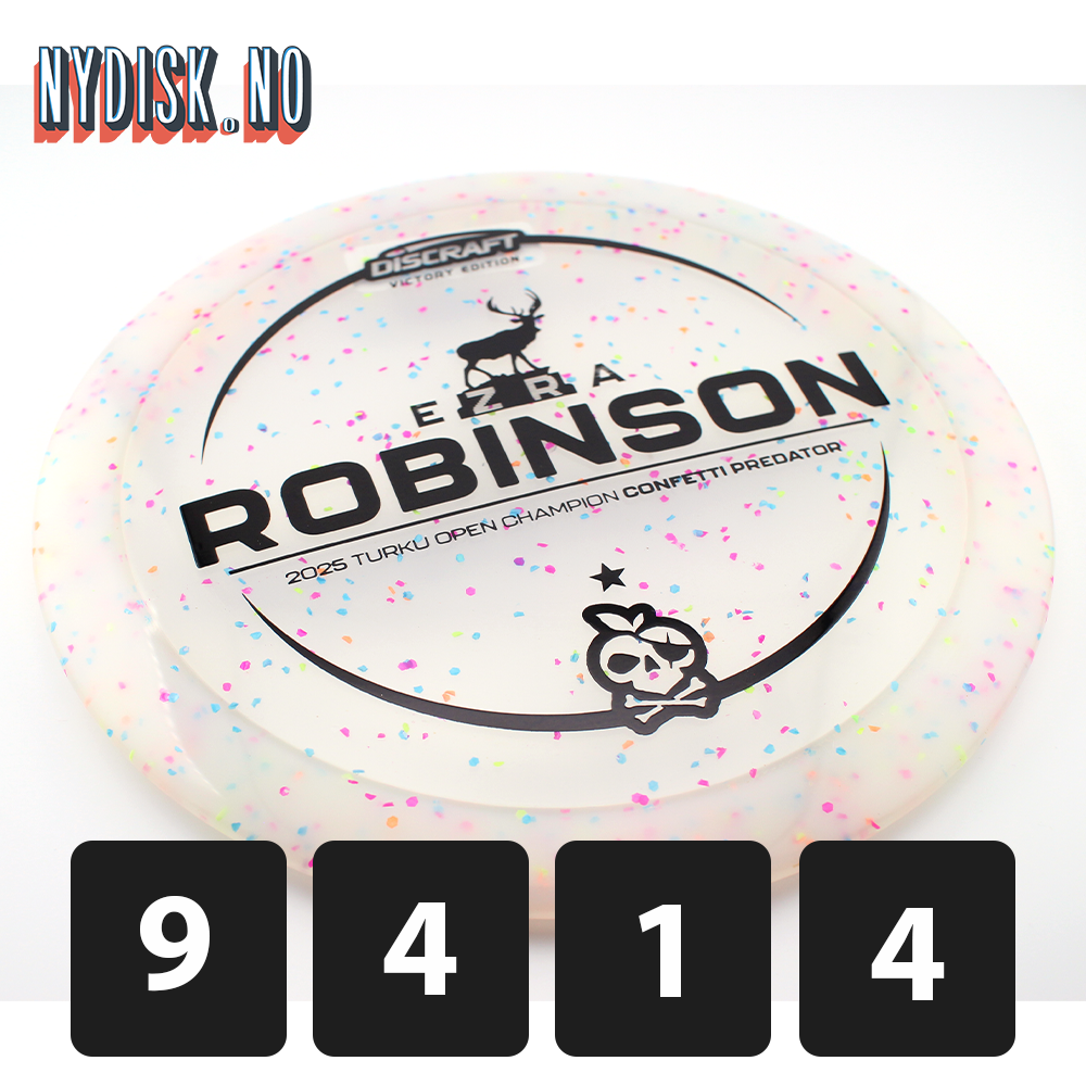 Discraft Ezra Robinson Confetti Predator 2025