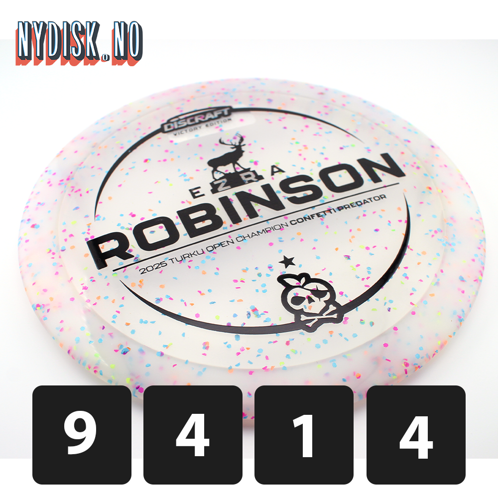 Discraft Ezra Robinson Confetti Predator 2025