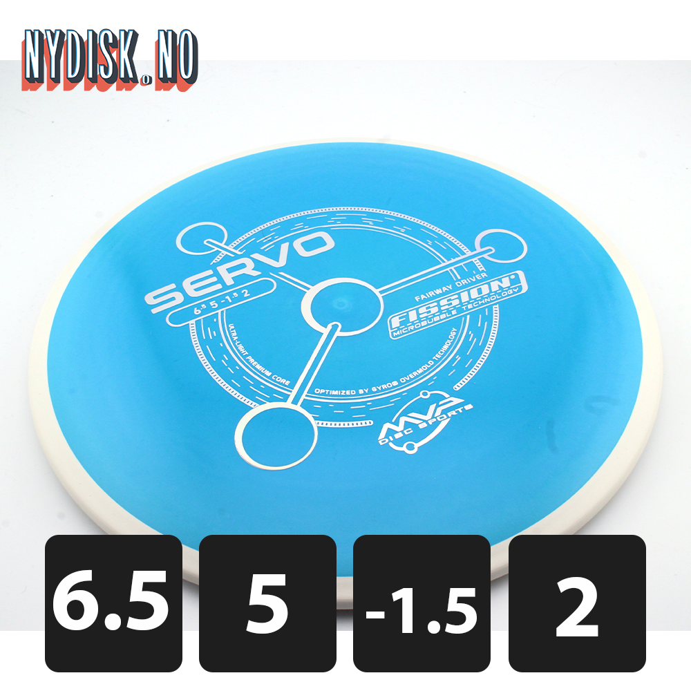 MVP Fission Servo - White Rim