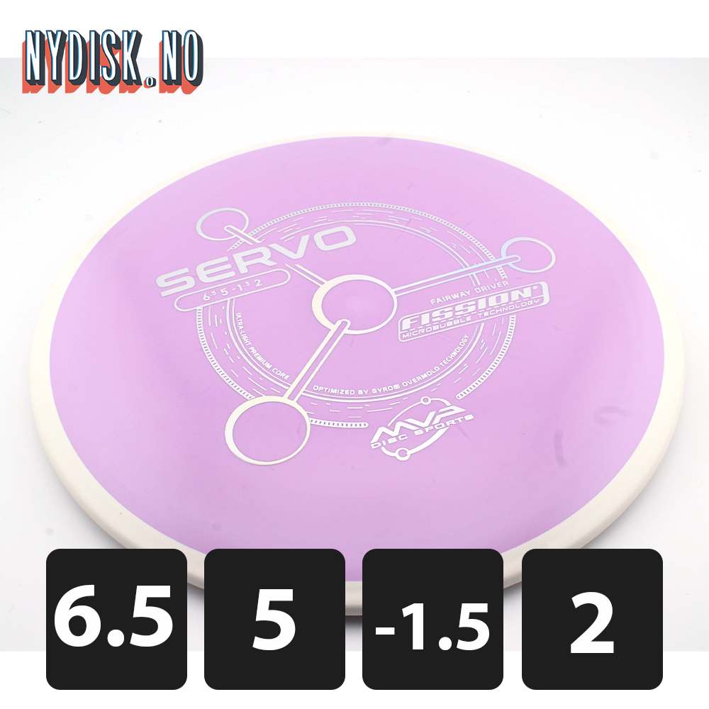 MVP Fission Servo - White Rim