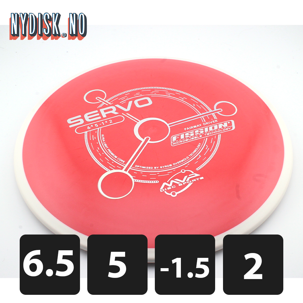 MVP Fission Servo - White Rim