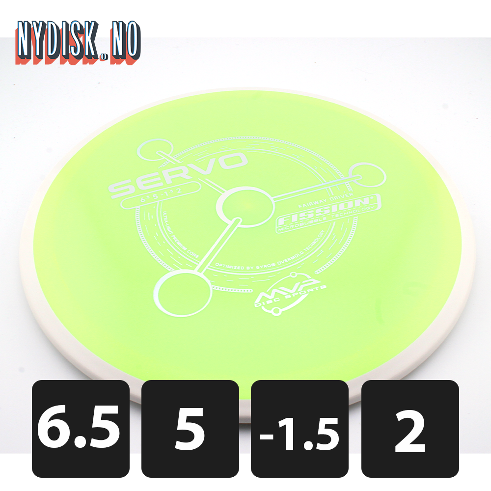 MVP Fission Servo - White Rim