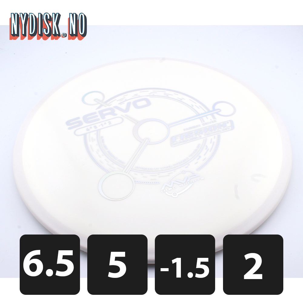 MVP Fission Servo - White Rim