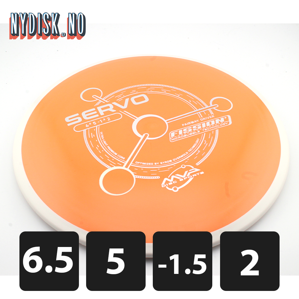 MVP Fission Servo - White Rim