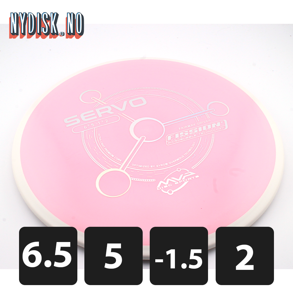 MVP Fission Servo - White Rim