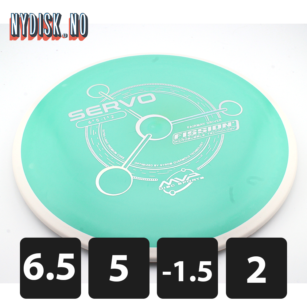 MVP Fission Servo - White Rim