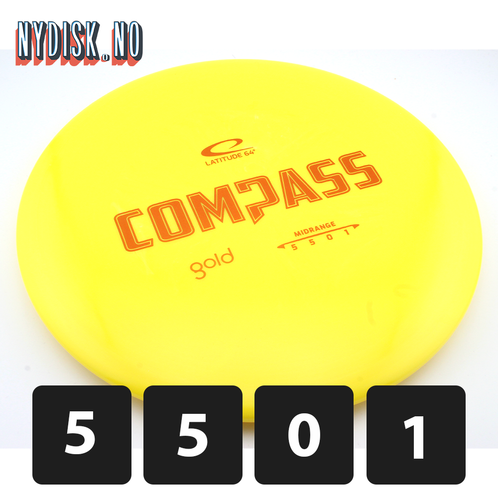 Latitude64 Gold Compass