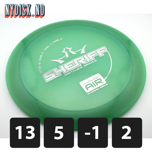 Dynamic Discs Lucid Air Sheriff