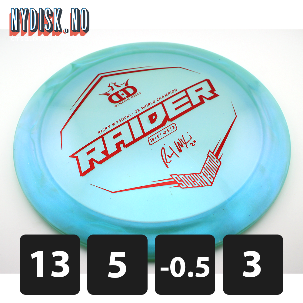 Dynamic Discs Lucid-X Chameleon Raider - Ricky Wysocki