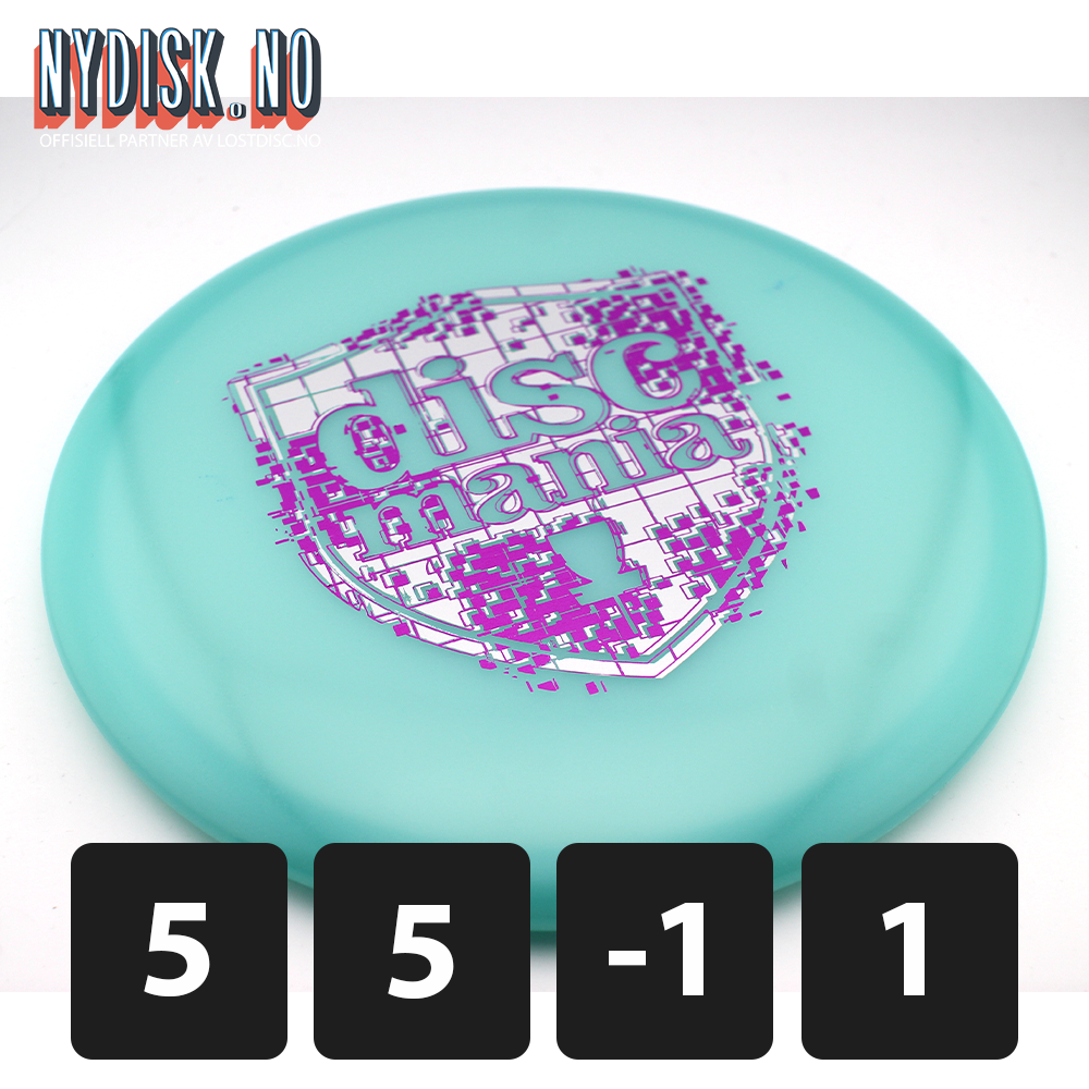 Discmania Neo Lumen Origin - Discmania Shield Double Stamp