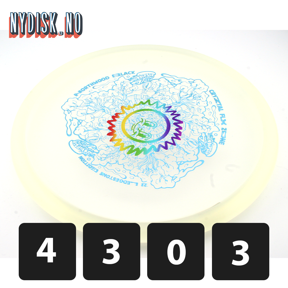 Discraft CryZtal FLX Northwood Zone - Overstamped Ledgestone