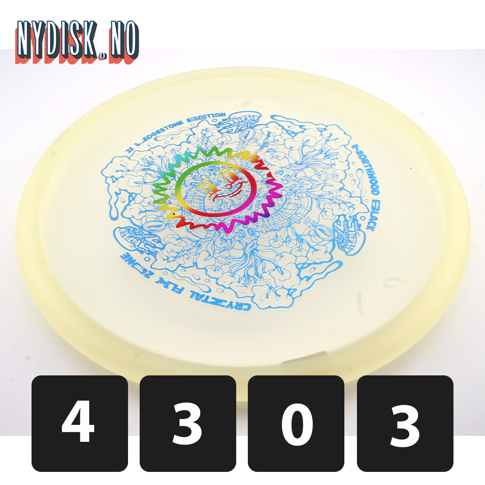 Discraft CryZtal FLX Northwood Zone - Overstamped Ledgestone