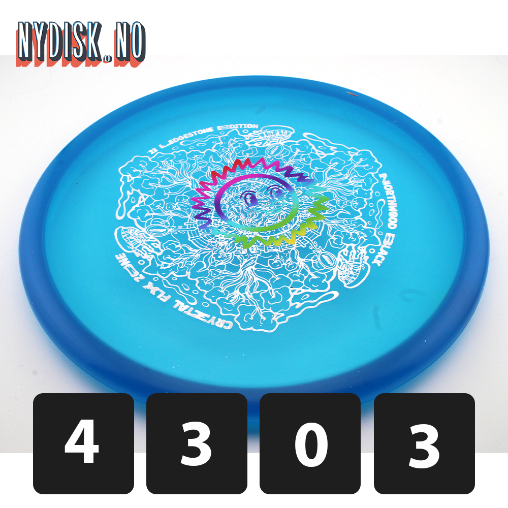 Discraft CryZtal FLX Northwood Zone - Overstamped Ledgestone