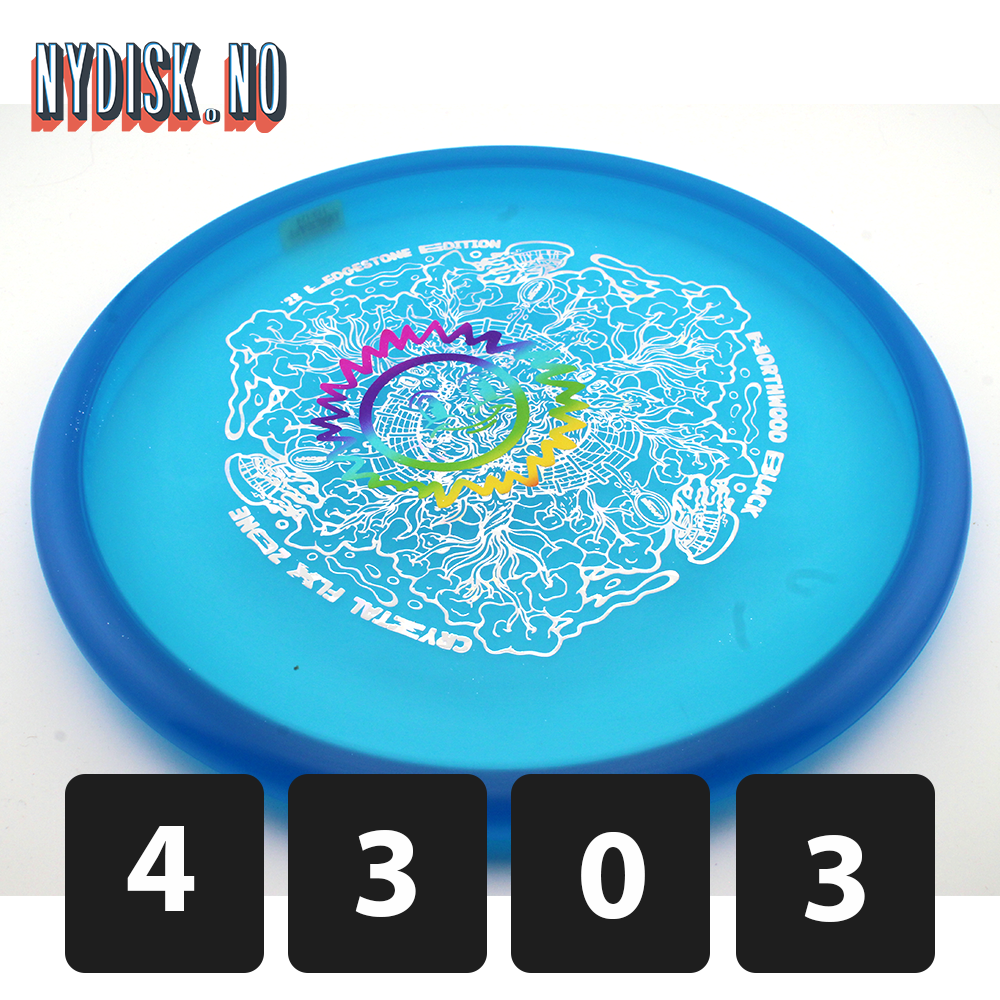 Discraft CryZtal FLX Northwood Zone - Overstamped Ledgestone