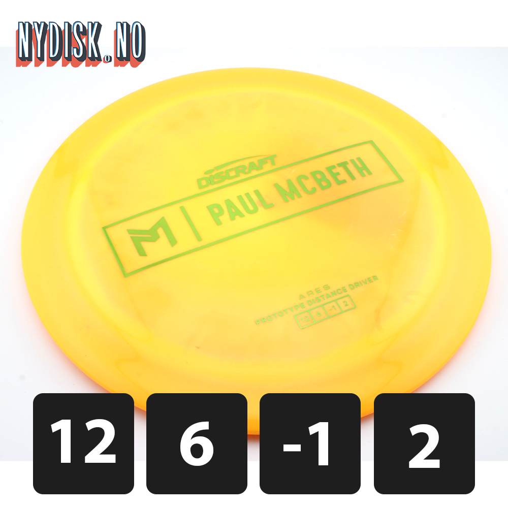 Discraft Prototype Ares - Paul McBeth