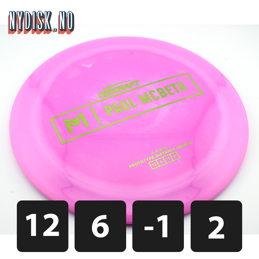 Discraft Prototype Ares - Paul McBeth