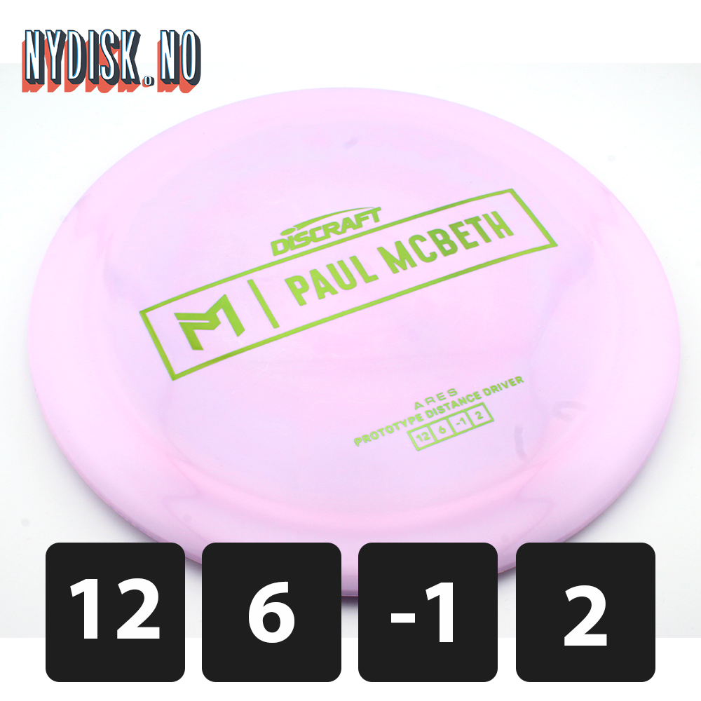 Discraft Prototype Ares - Paul McBeth