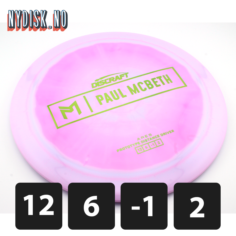 Discraft Prototype Ares - Paul McBeth