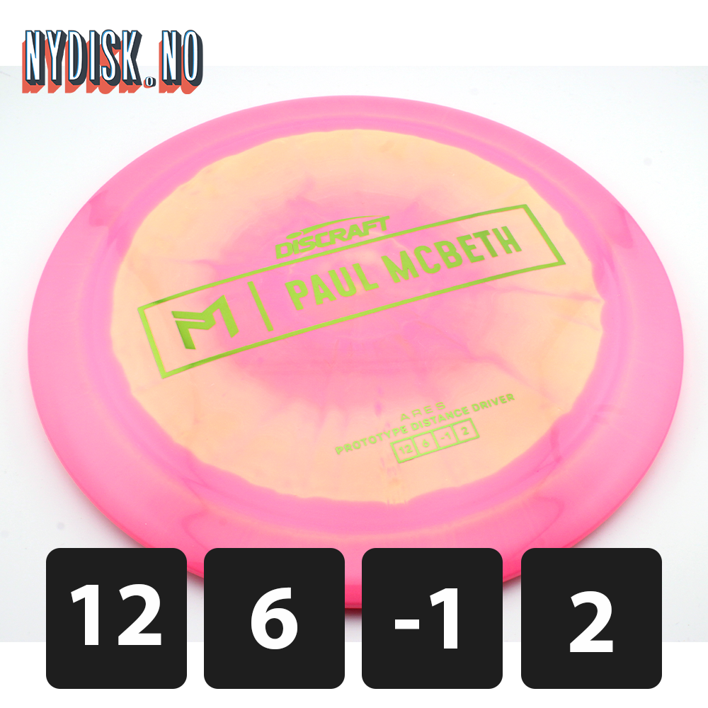 Discraft Prototype Ares - Paul McBeth