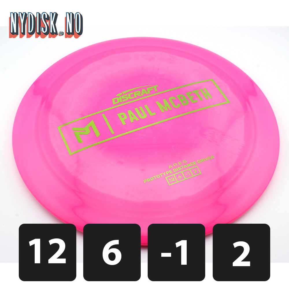 Discraft Prototype Ares - Paul McBeth