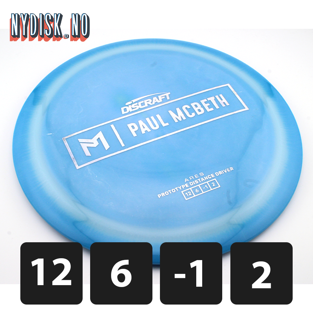 Discraft Prototype Ares - Paul McBeth